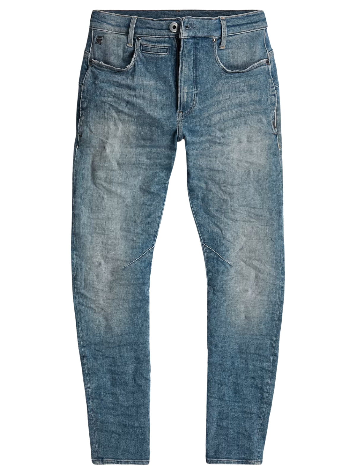 G-Star Jeans Revend Fwd Skinny Antique Faded Ripped Blue